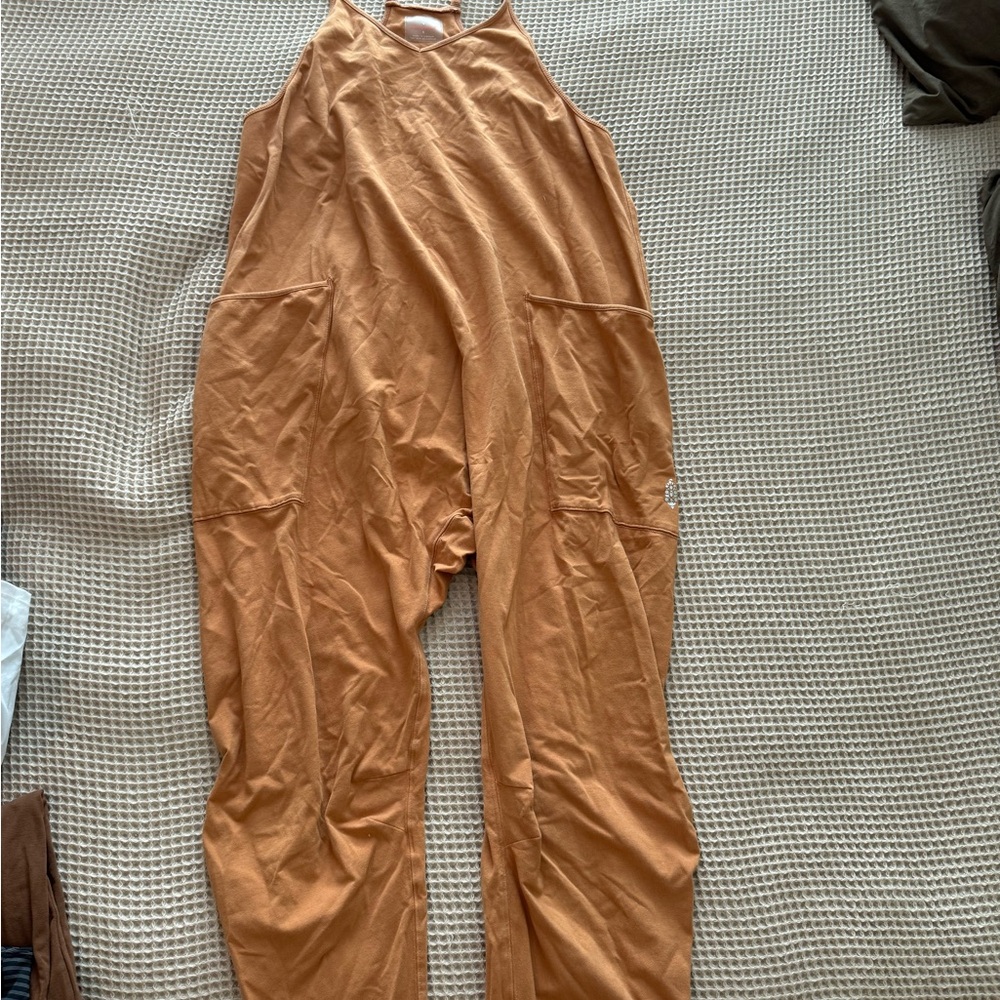 FP Movement by Free People Orange Jumpsuit